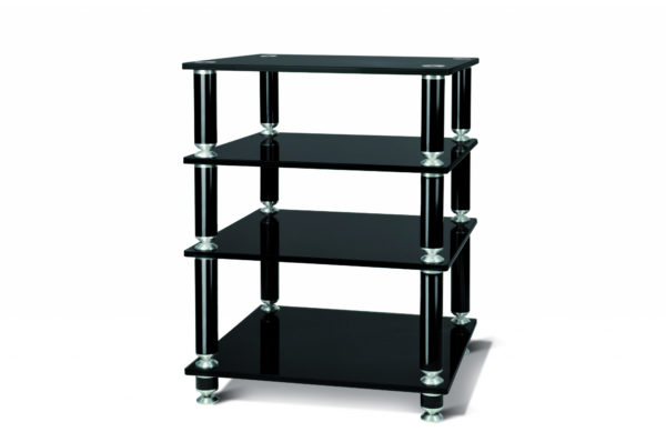 Meuble Norstone Stabbl HiFi Noir Laqué
