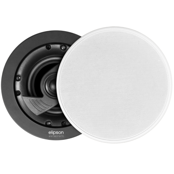 Elipson In-Ceiling Speaker 1 Tweet + HP21 (8'') White Magnetic Grid