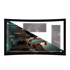 Lumene Movie Palace UHD 4K Curve Acoustic 200C
