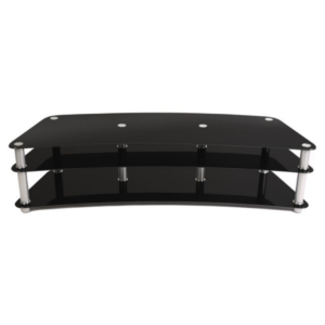Ateca Simply Curve Verre Noir 1650mm