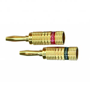 Norstone Banana Plugs Or x 4