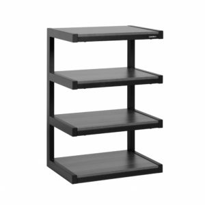 Norstone Esse Fourniture Hi-Fi Noir et Noyer