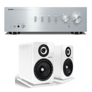 Pack Yamaha A-S301 + Elipson Prestige Facet 8B Blanc