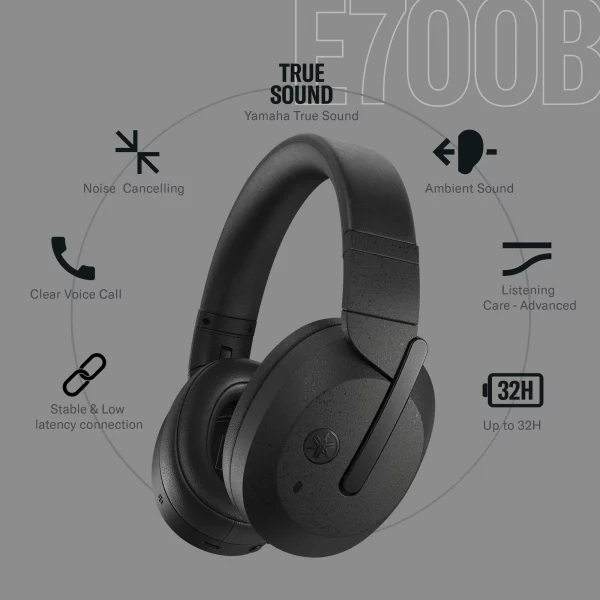 Yamaha YH-E700B Noir – Image 6