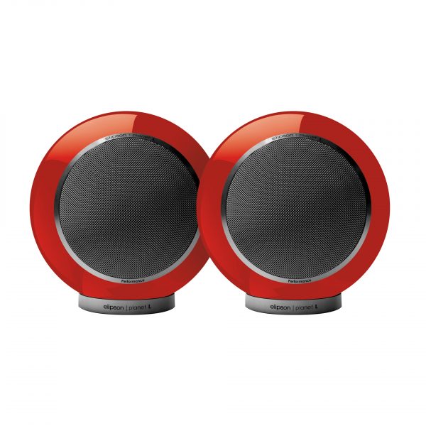 Elipson Planet L Performance 2.0 (paire) Rouge brillant – Image 2