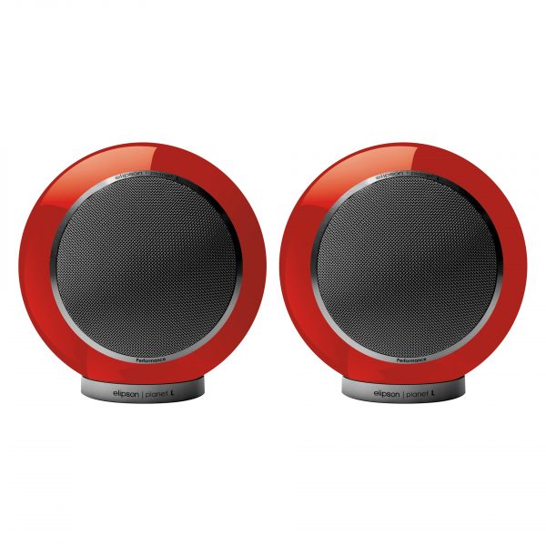 Elipson Planet L Performance 2.0 (paire) Rouge brillant – Image 3