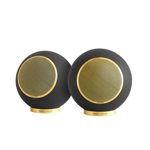 Elipson Planet L Performance 2.0 (paire) Noir mat gold – Image 2
