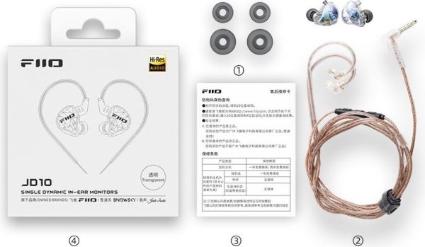 FiiO JD10 Transparent – Image 5